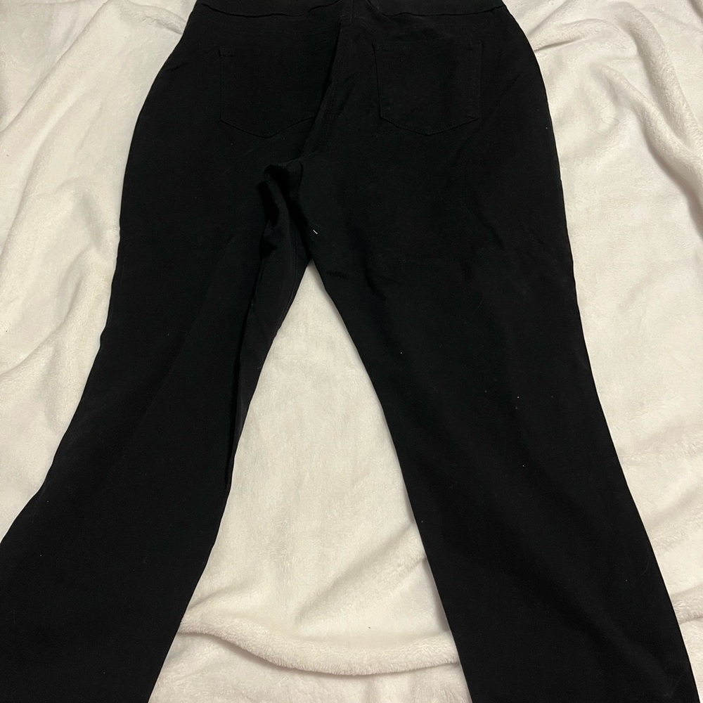 Nine West Black High Rise Jeans Sleek Fit